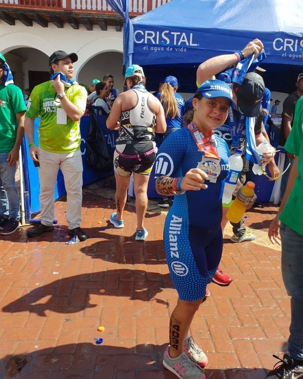 Oriana en un triatlón / Ironman
